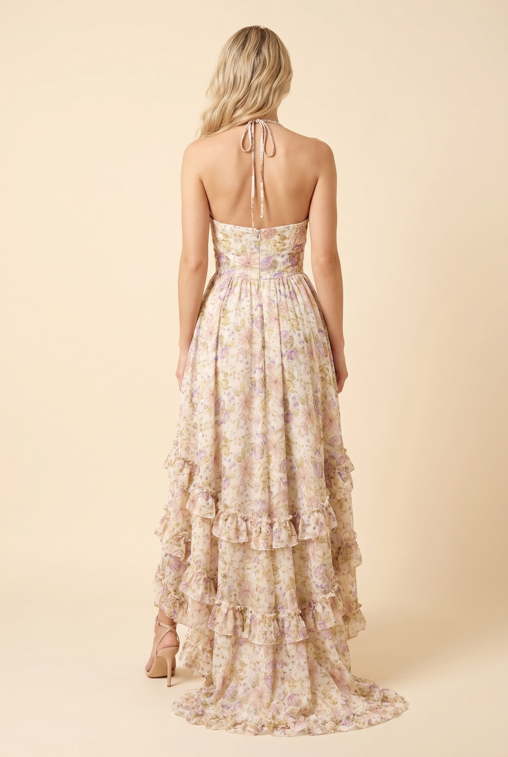 Bianca Floral Tiered Maxi Dress