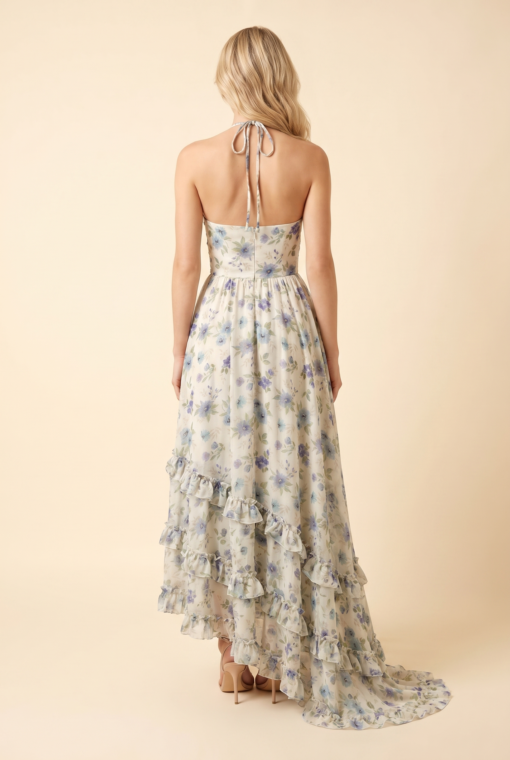 Bianca Floral Tiered Maxi Dress
