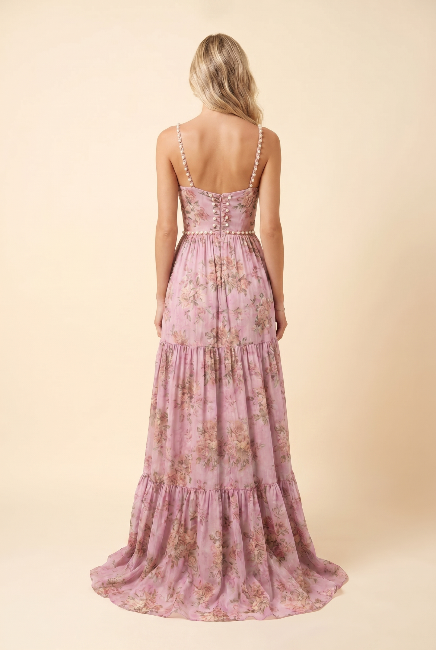 Bianca Floral Tiered Maxi Dress