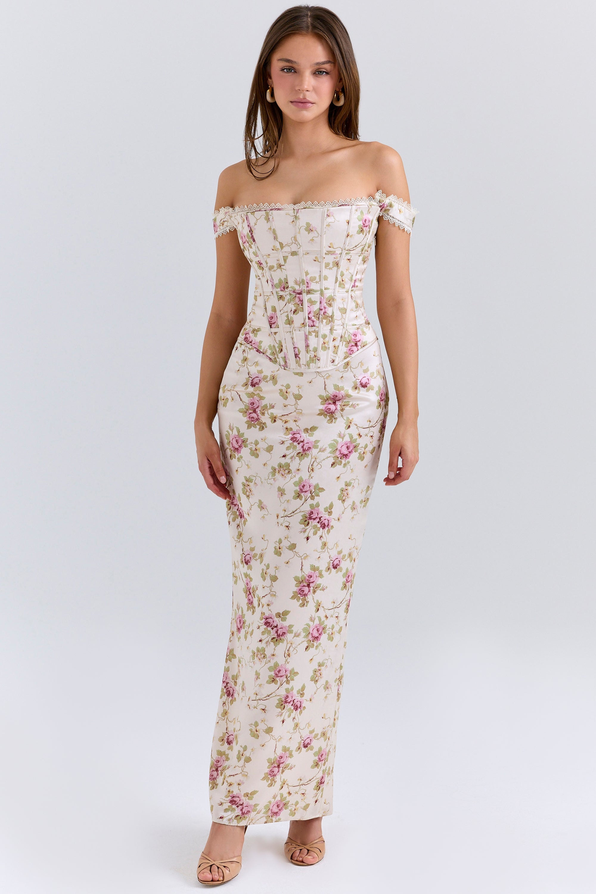 Rosalie Corset Maxi Dress
