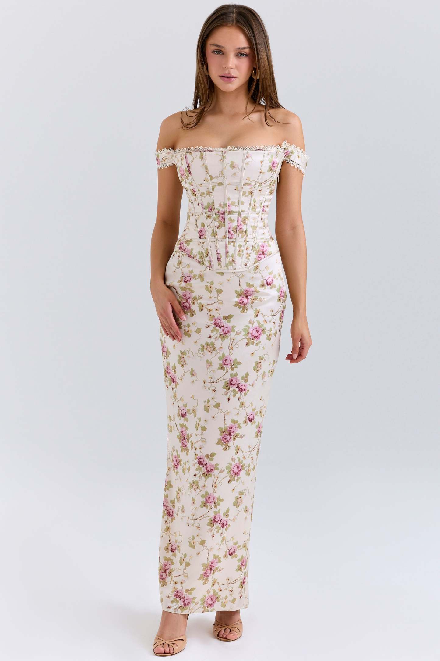 Rosalie Corset Maxi Dress