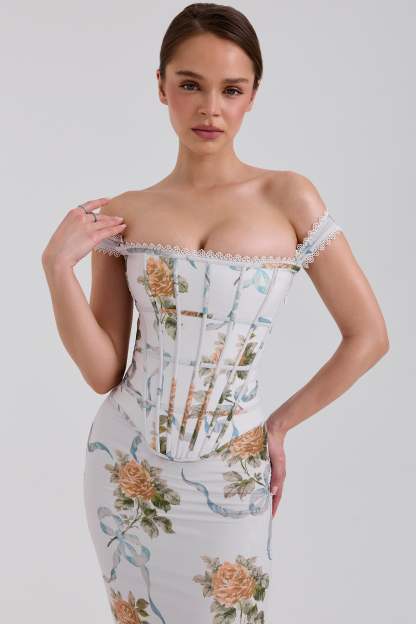 Rosalie Corset Maxi Dress