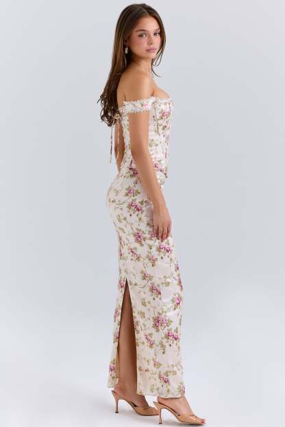 Rosalie Corset Maxi Dress