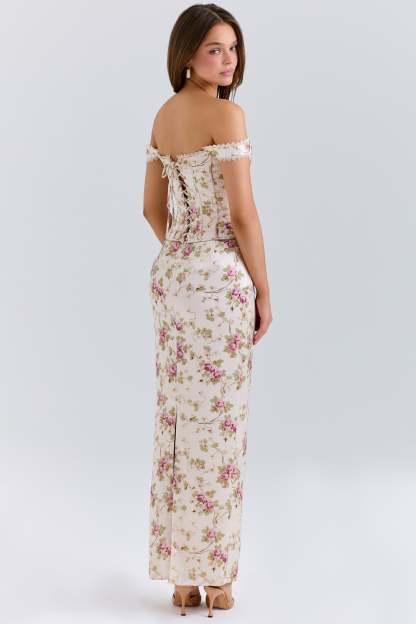 Rosalie Corset Maxi Dress