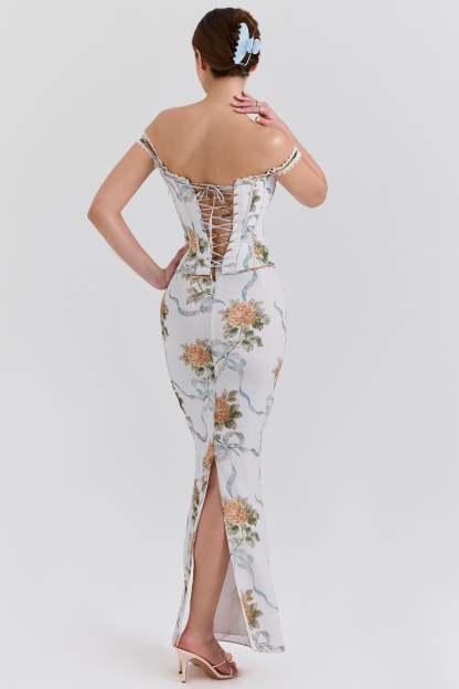 Rosalie Corset Maxi Dress