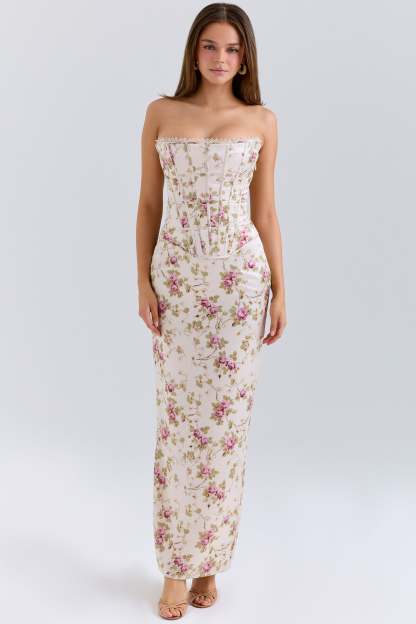 Rosalie Corset Maxi Dress