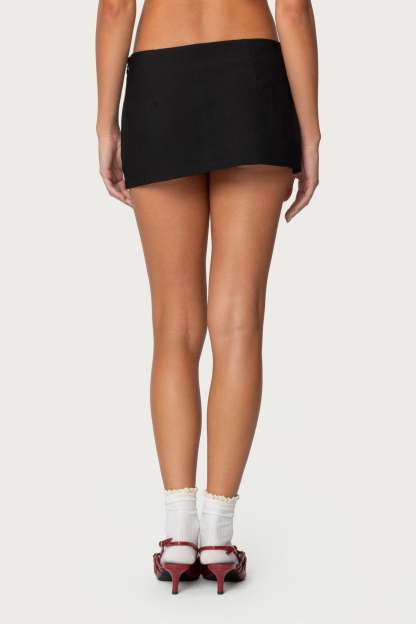 Piper Micro Skort - BLACK