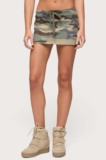 Bayside Slitted Micro Skort - MIX