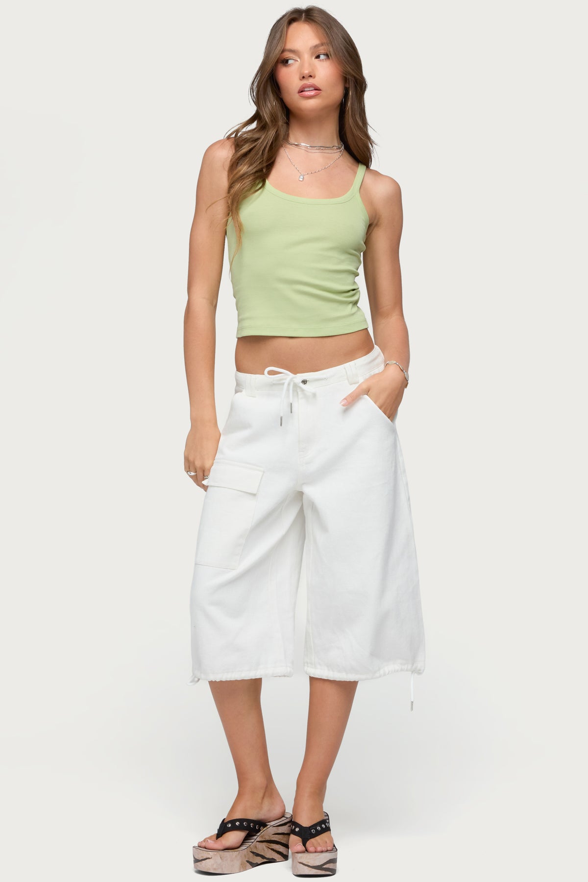 Basic Babe Tank Top - GREEN