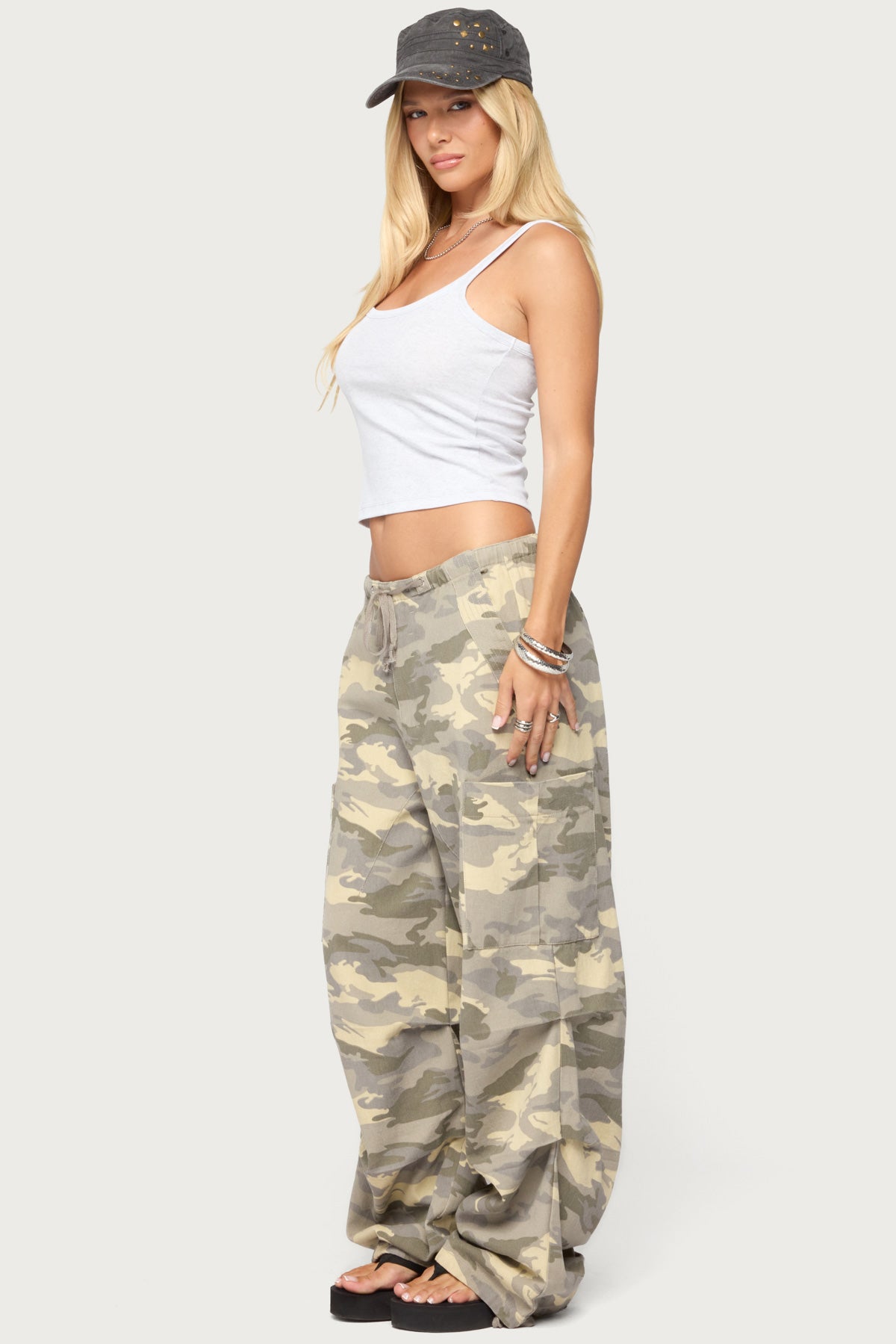 Basic Babe Tank Top - LIGHT-GRAY-MELANGE