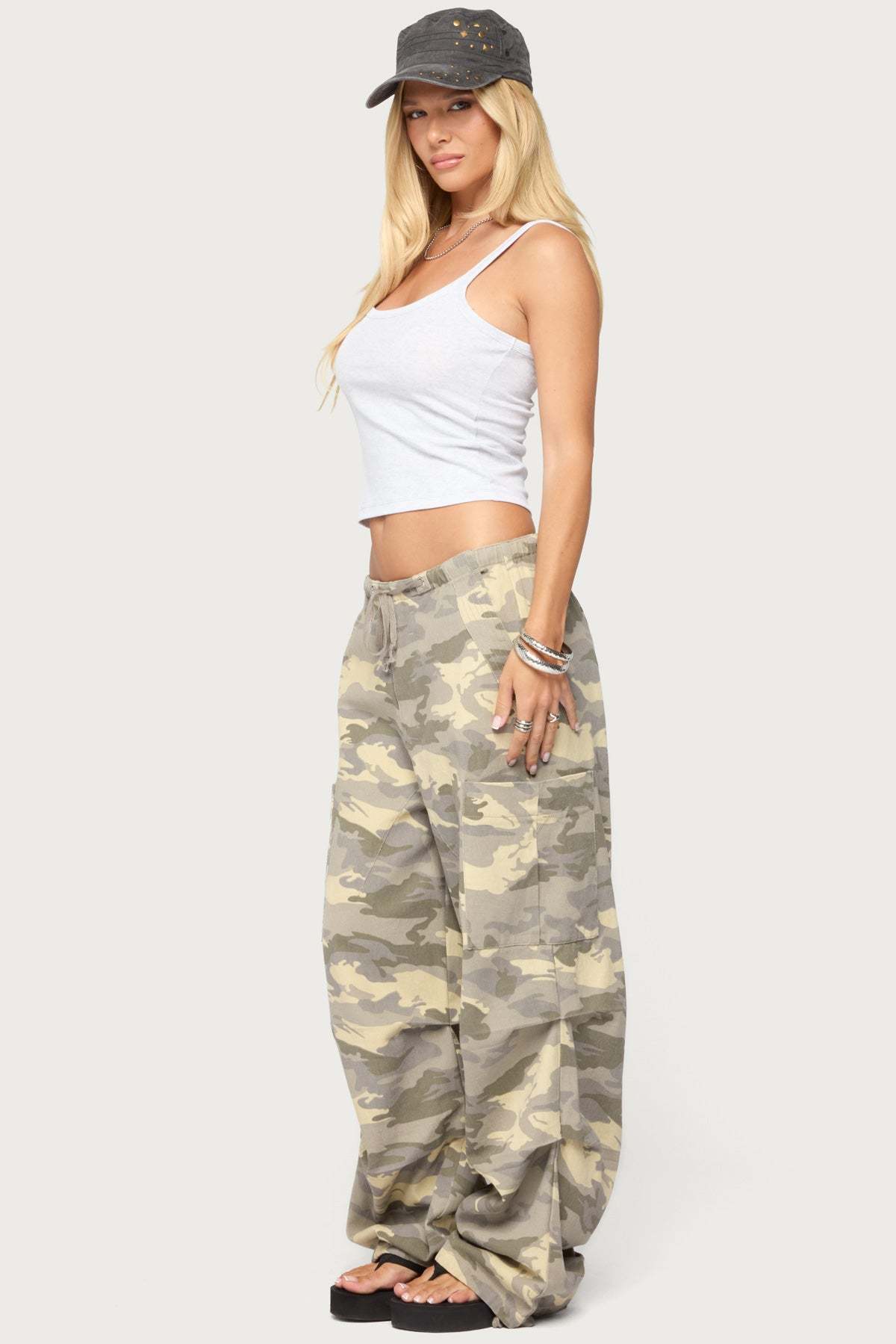 Basic Babe Tank Top - LIGHT-GRAY-MELANGE