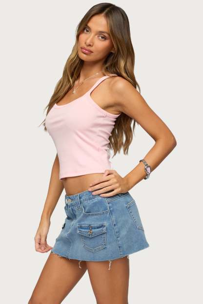 Basic Babe Tank Top - LIGHT-PINK