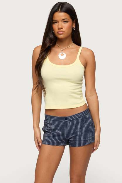 Basic Babe Tank Top - YELLOW