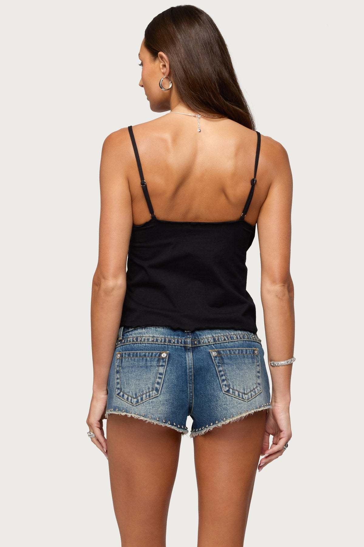 Glendon Babydoll Top - BLACK
