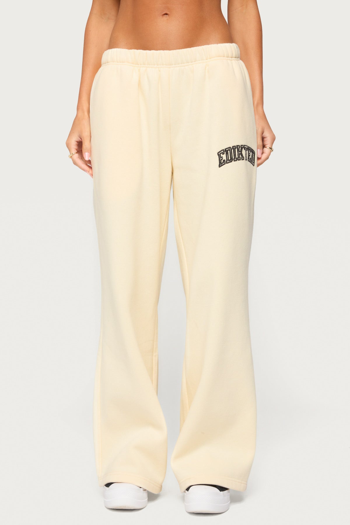 Edikted Crush Sweatpants - BUTTER