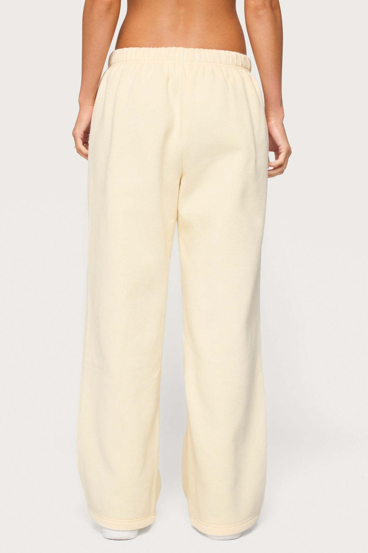 Edikted Crush Sweatpants - BUTTER