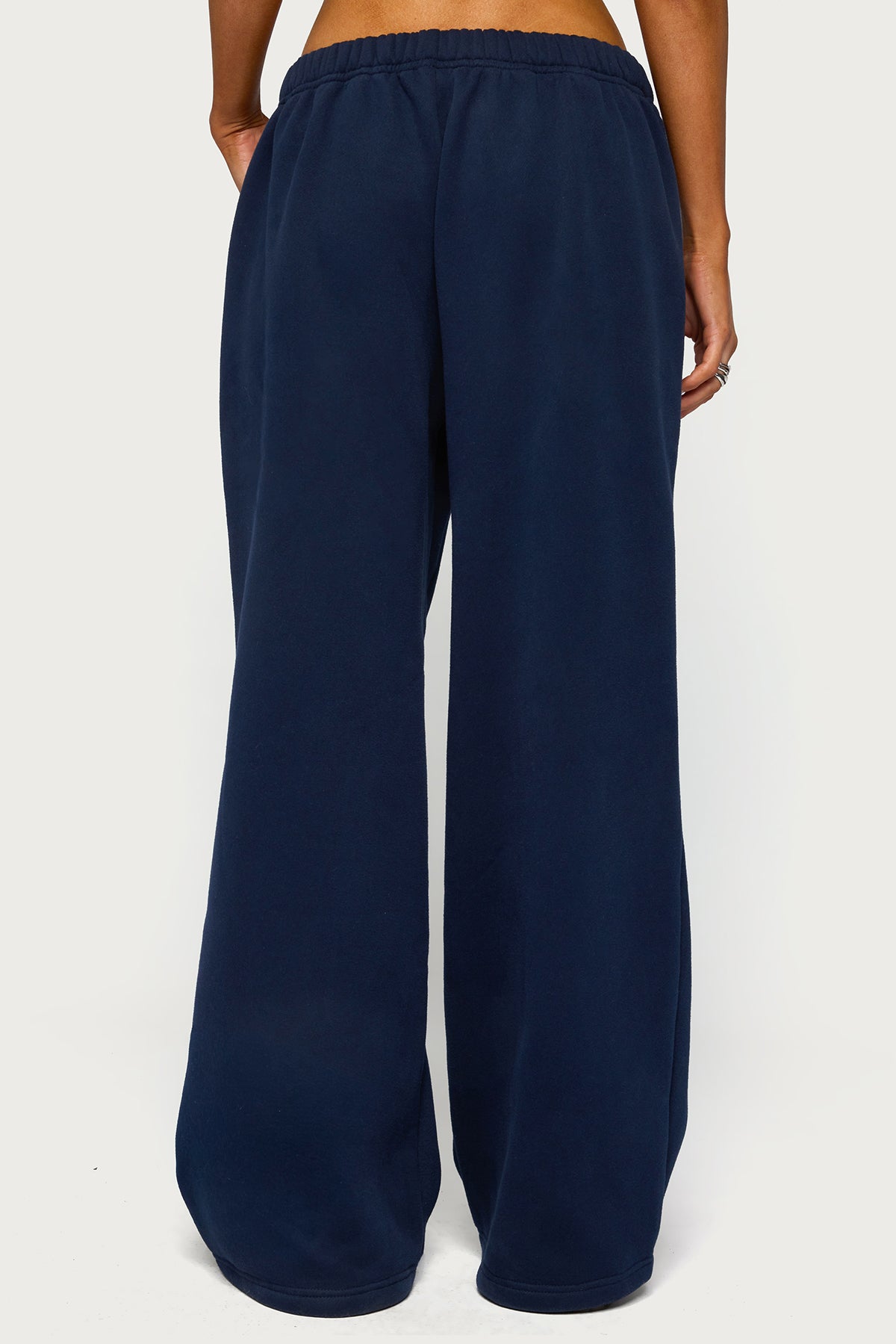 Edikted Crush Sweatpants - NAVY