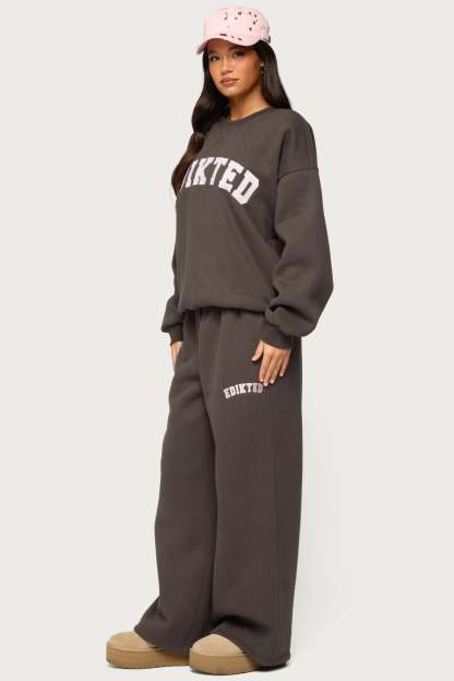 Edikted Major Sweatshirt - CHARCOAL