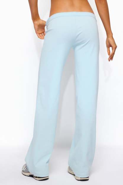 Claudia Straight Leg Pants - LIGHT-BLUE