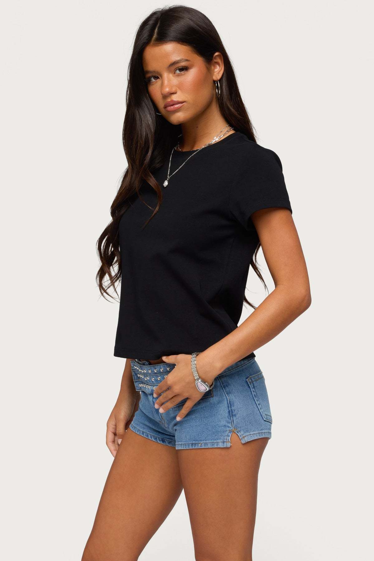 Perfect Basic T Shirt - BLACK