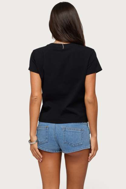 Perfect Basic T Shirt - BLACK