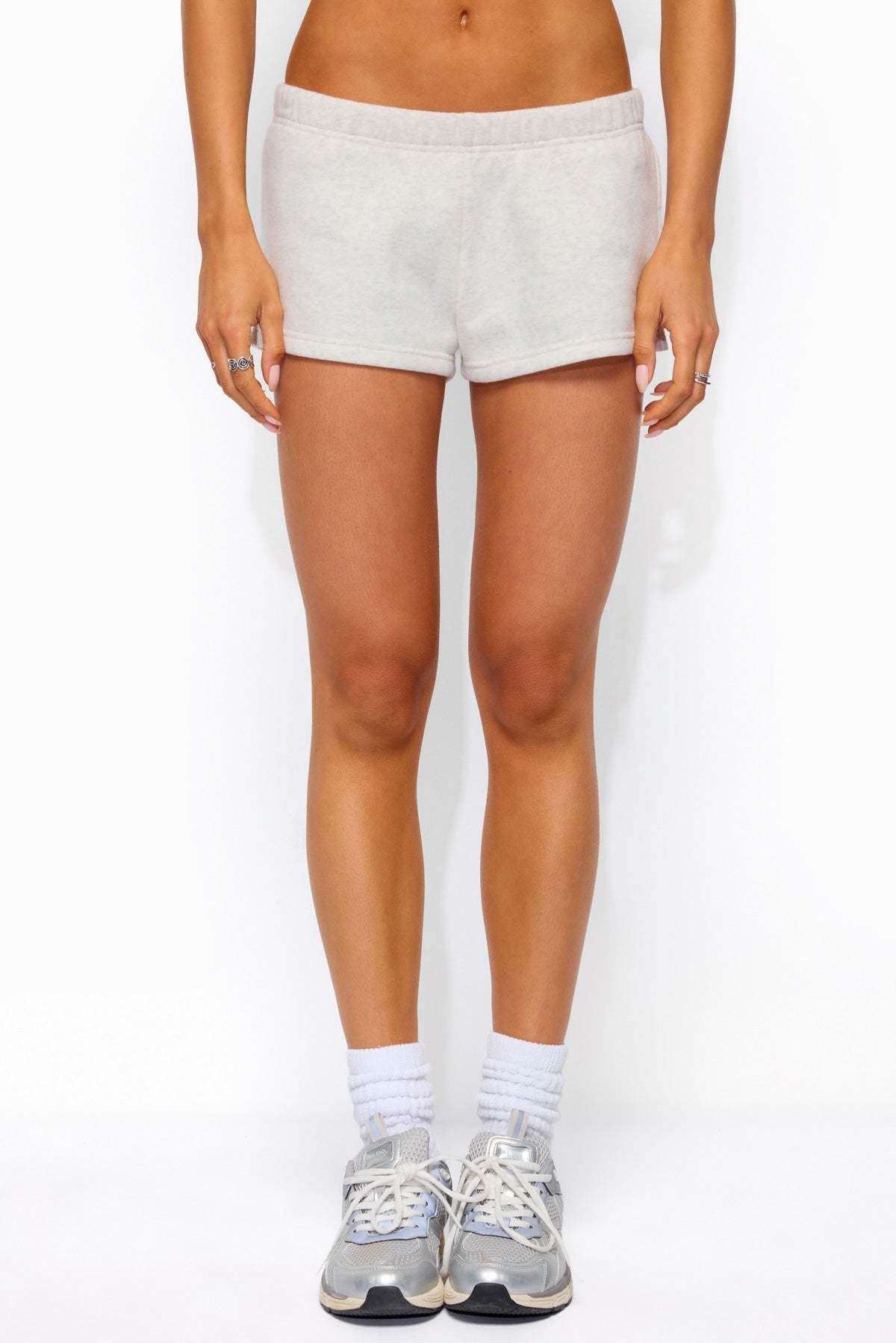 Bronte Sweat Shorts - GRAY-MELANGE