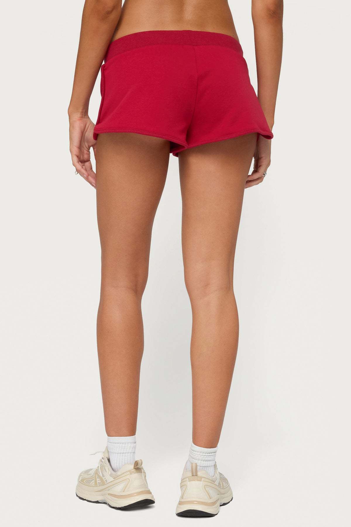 Celiah French Terry Shorts - RED