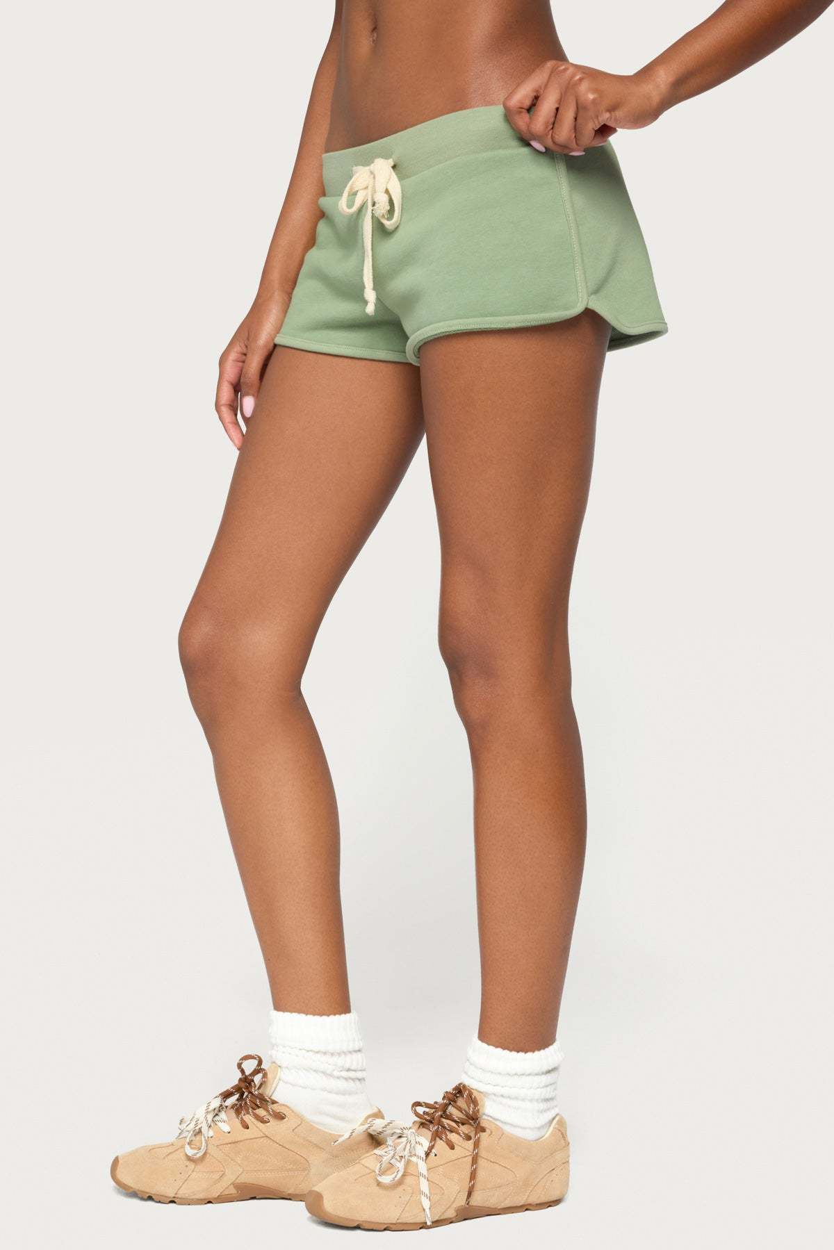Celiah French Terry Shorts - SAGE