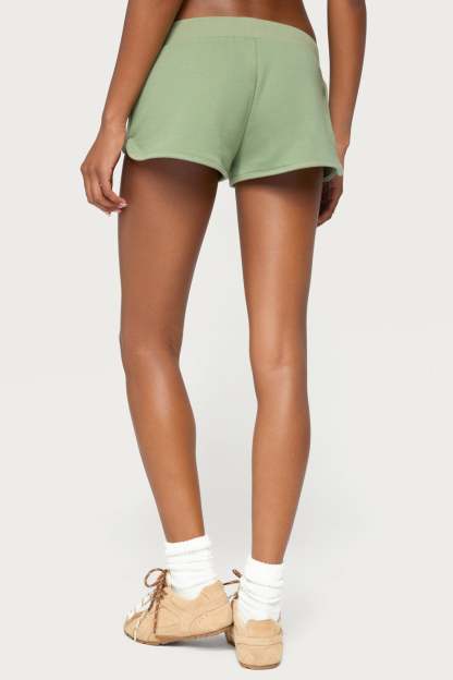 Celiah French Terry Shorts - SAGE