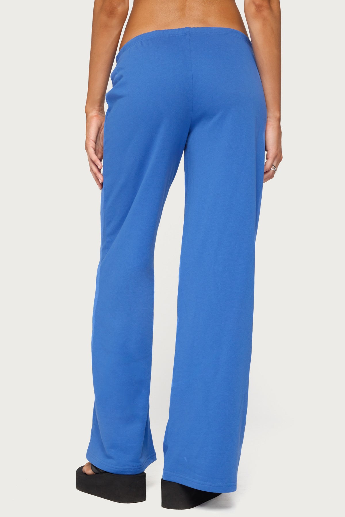 Callista Straight Leg Sweatpants - BLUE