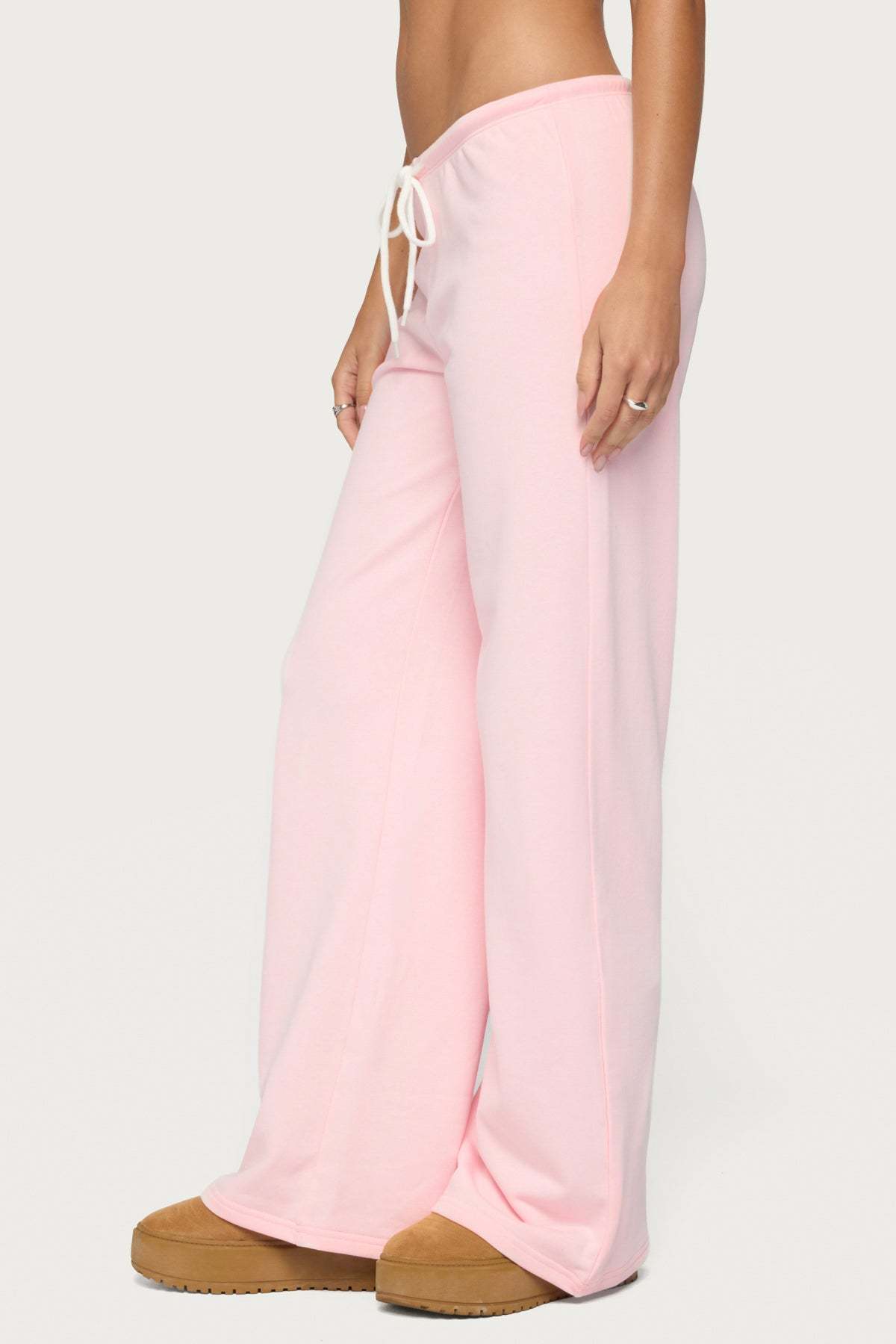 Callista Straight Leg Sweatpants - LIGHT-PINK
