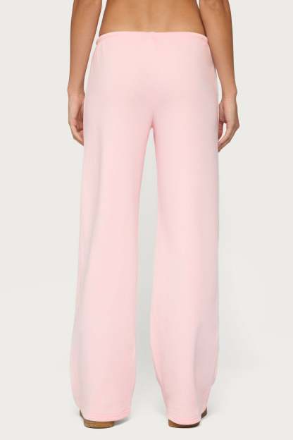 Callista Straight Leg Sweatpants - LIGHT-PINK