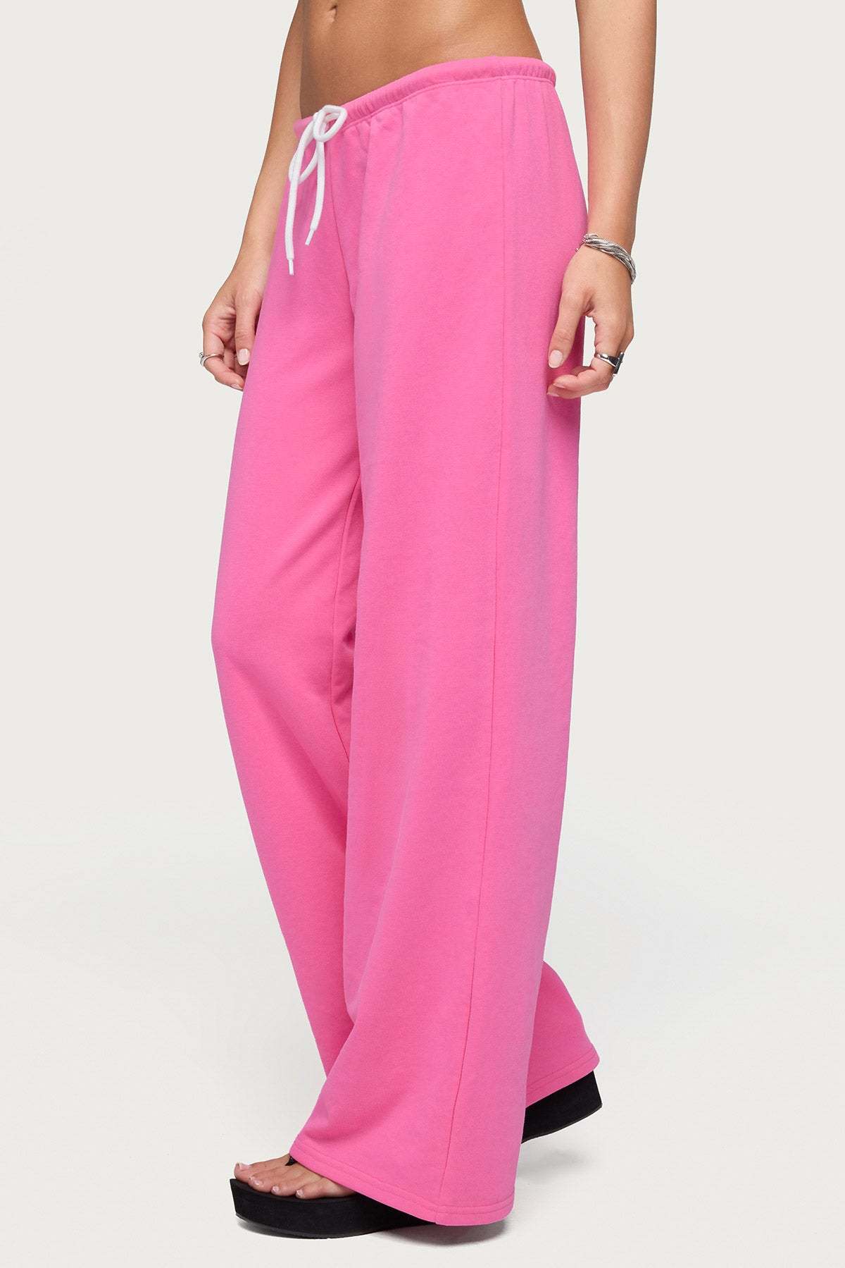 Callista Straight Leg Sweatpants - PINK
