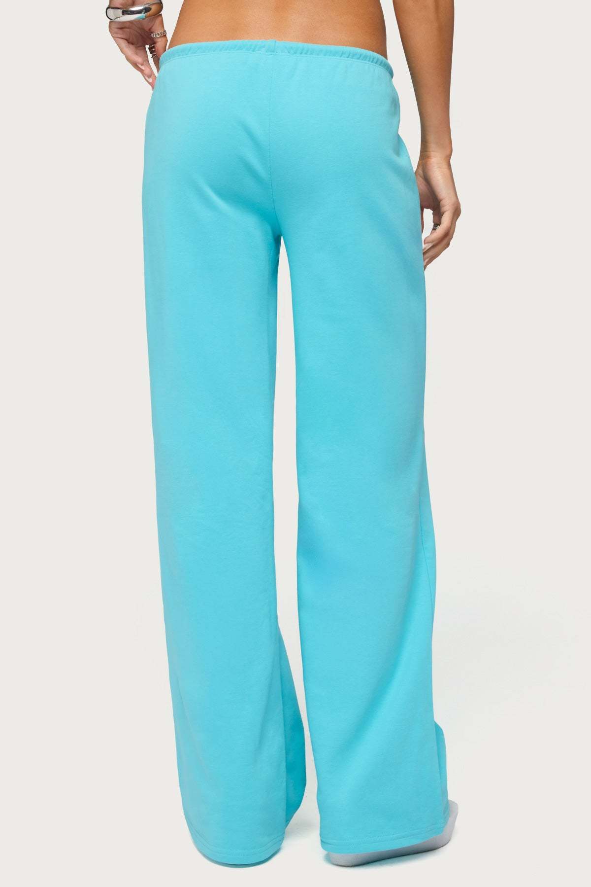 Callista Straight Leg Sweatpants - TURQUOISE