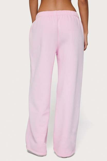 Edikted Diva Sweatpants - LIGHT-PINK
