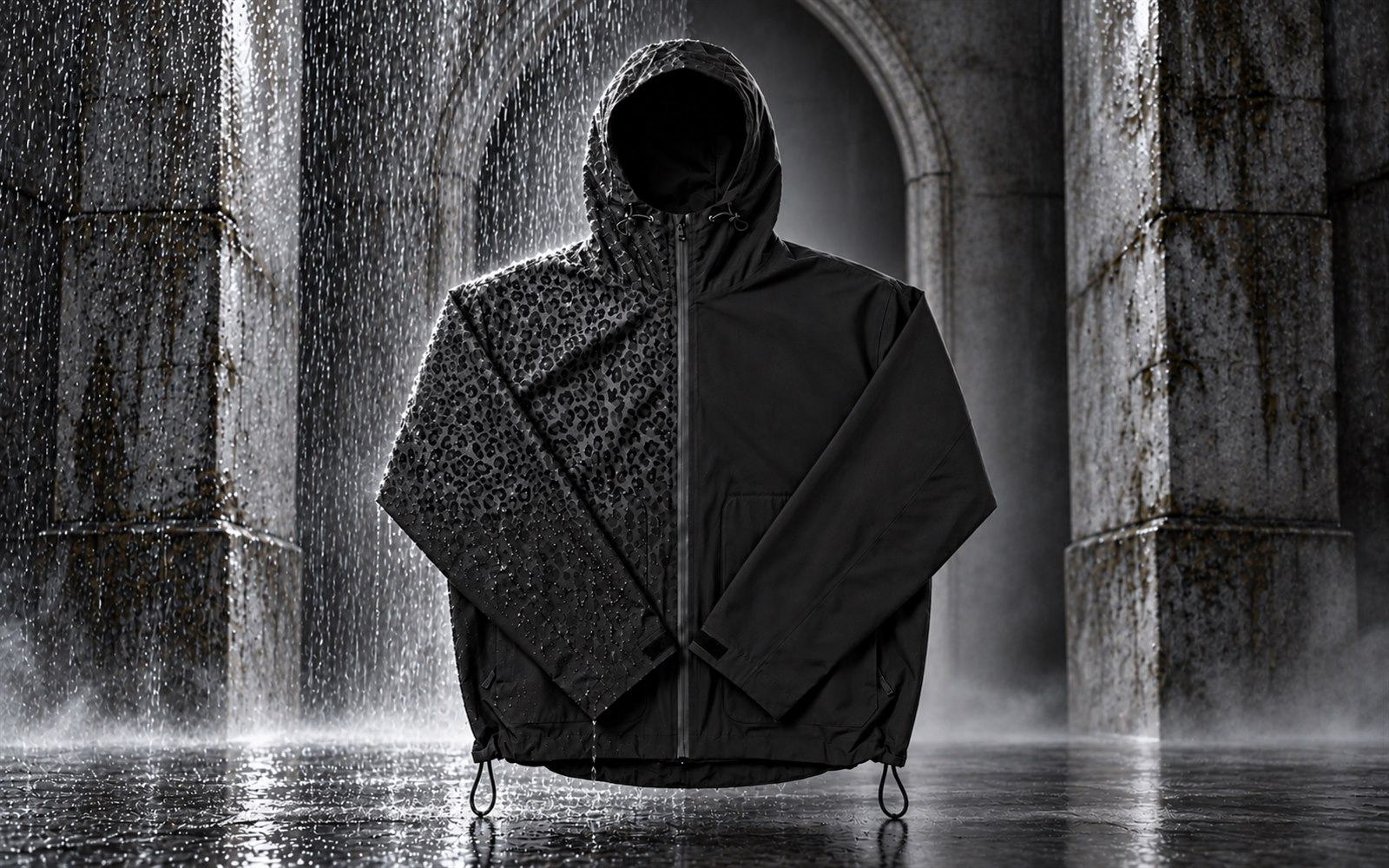 Water reactive jacket collection