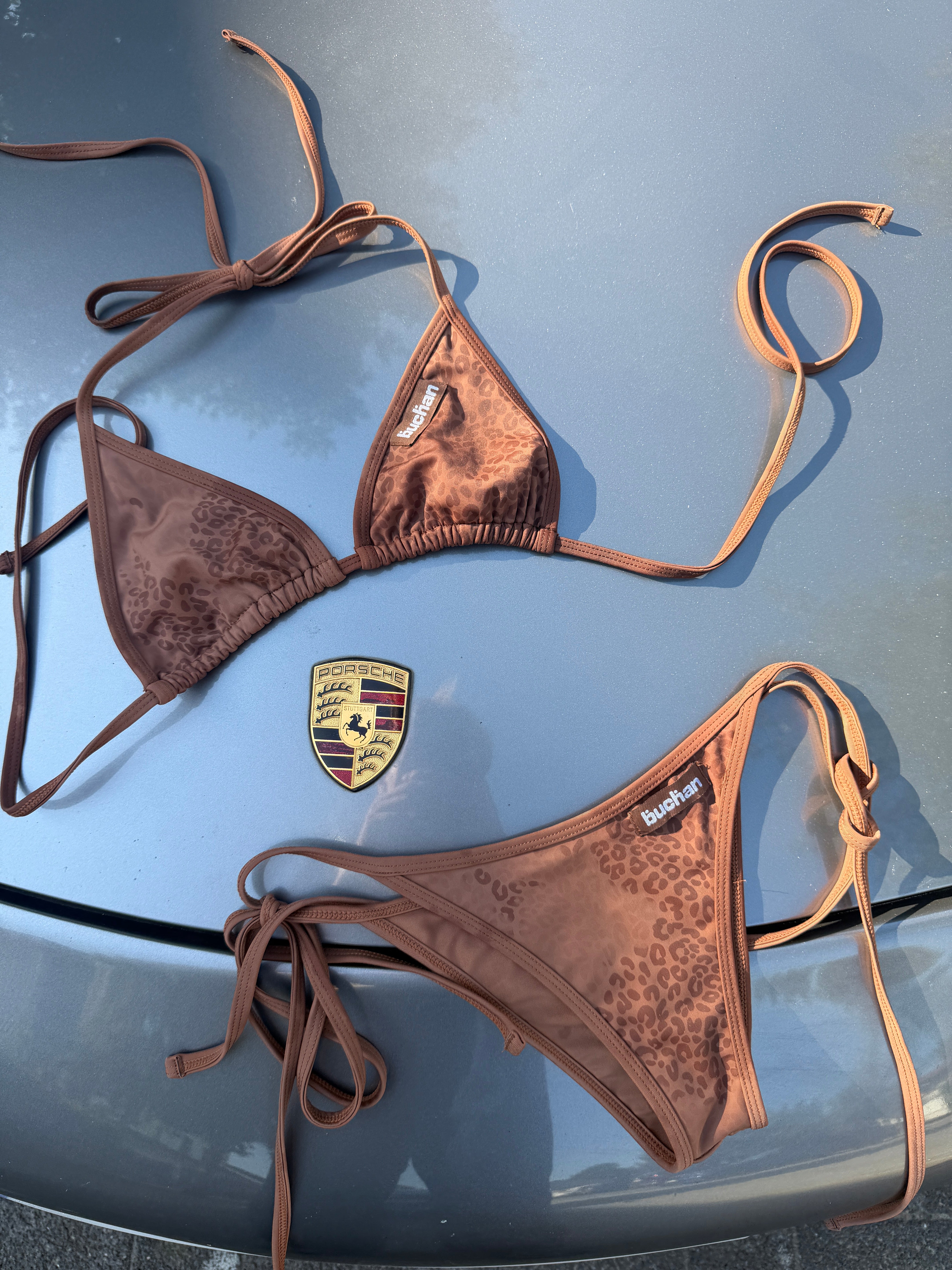 Water Reactive Bikini (Bottom) - Brown — source media 8