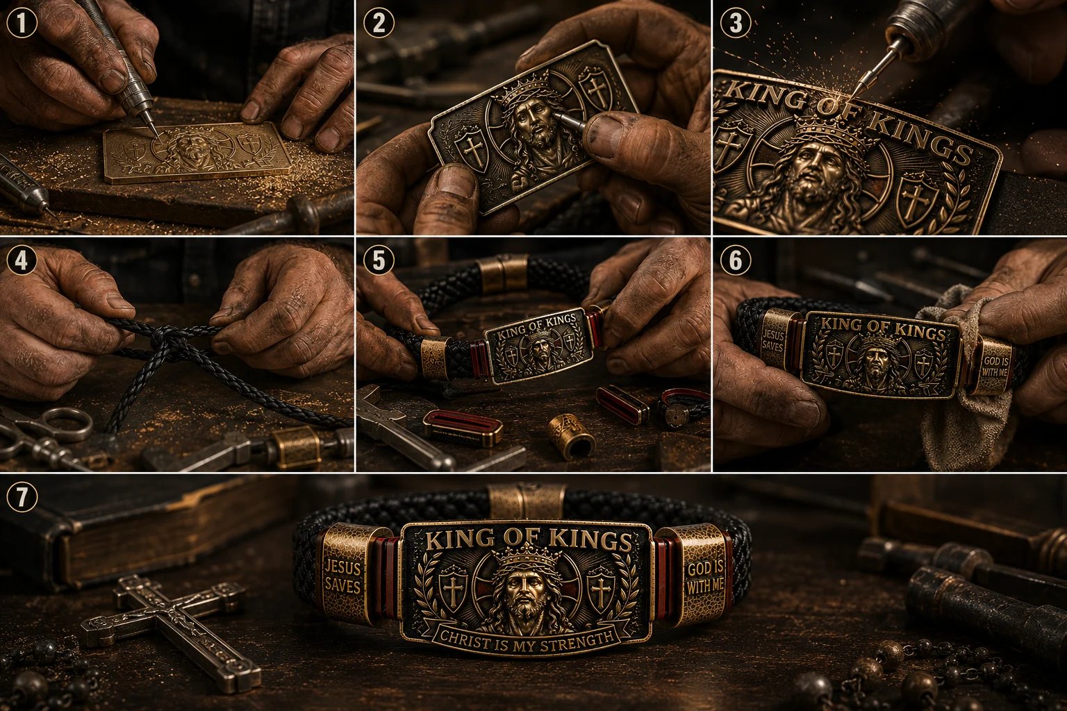 Christian bracelet craftsmanship