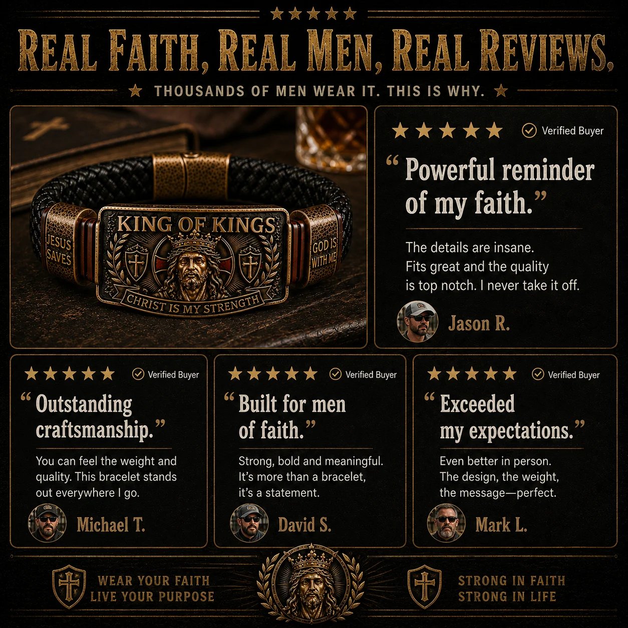 Christian bracelet product image