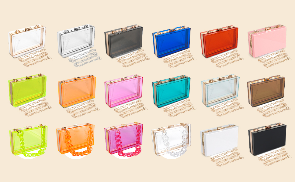 Rich colors to choose from