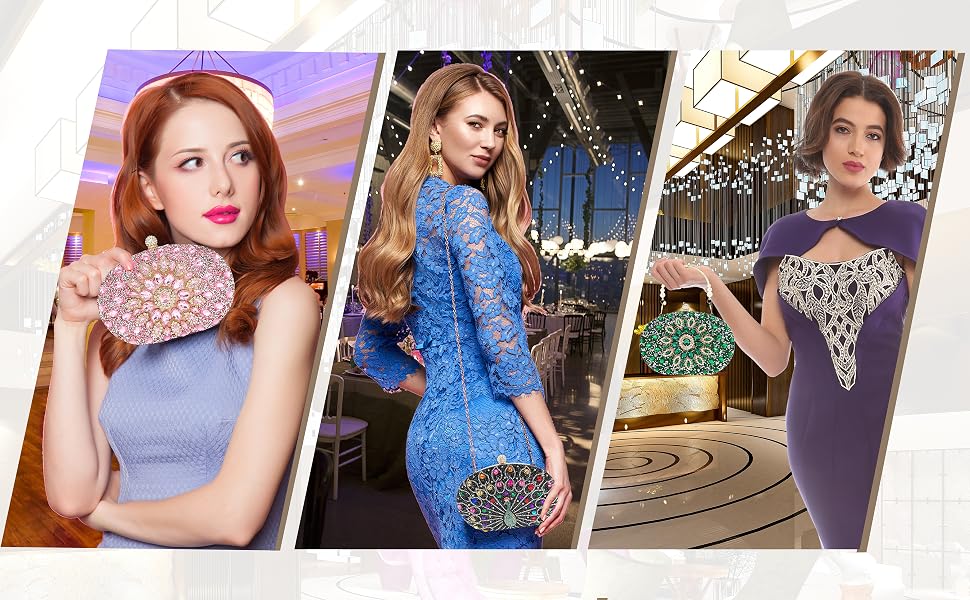small colorful sparkly bag rhinestone handbag purses for women clutch purse evening clutches formal