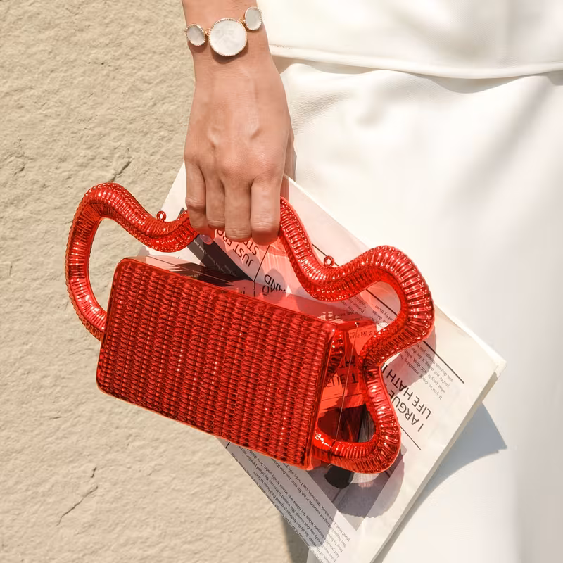 luxury womens solid box dinner bag woven with exquisite handbag dinners and parties with daily wear formal wear ball dresses birthday dresses Product details 11