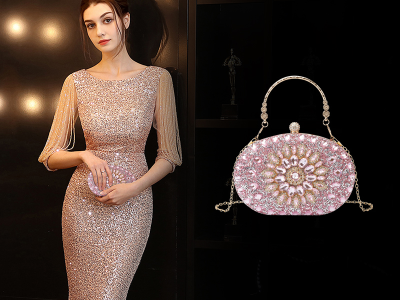 Rhinestone Women Evening