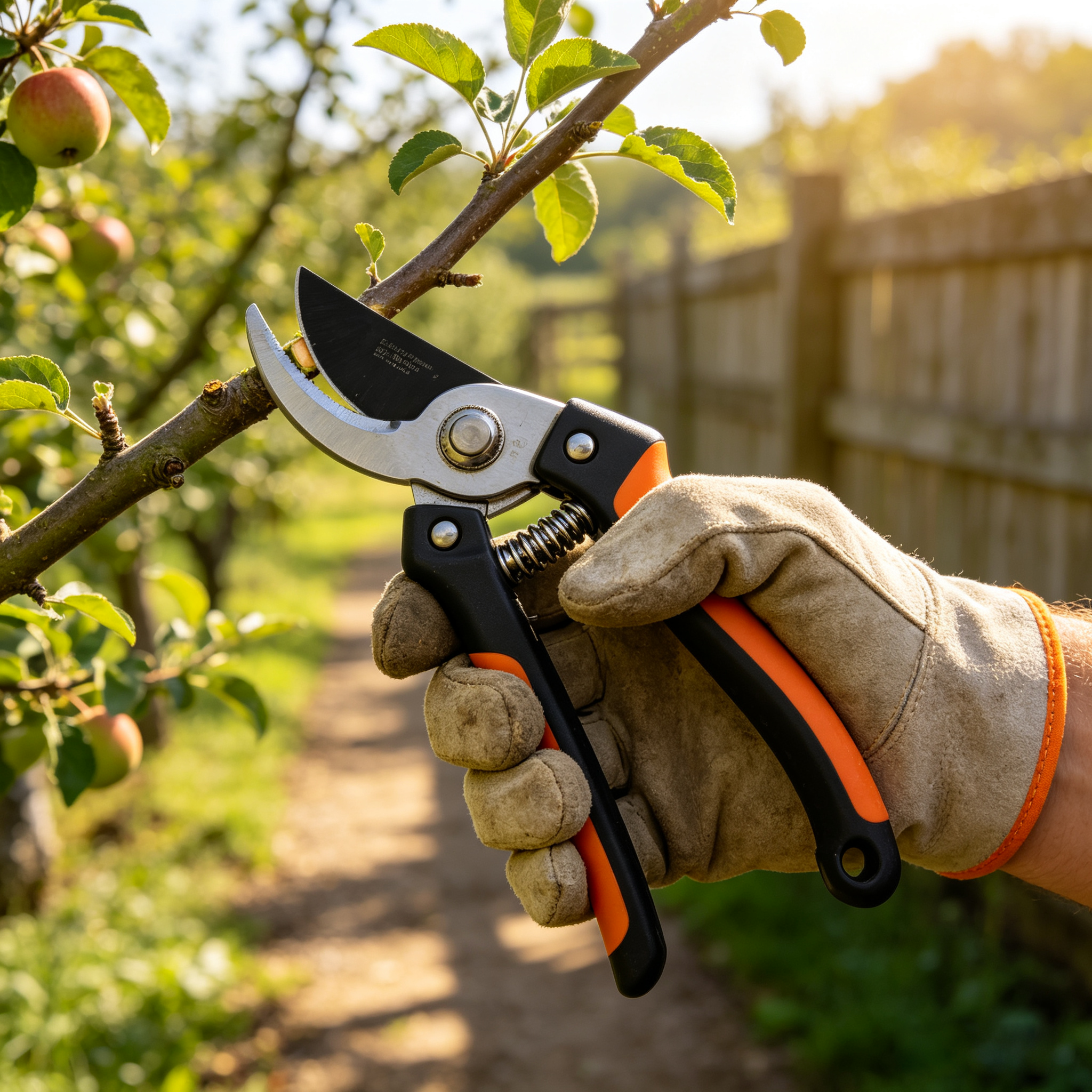 Sharp Bypass Pruning Shears Heavy‑Duty Garden Branch Secateurs