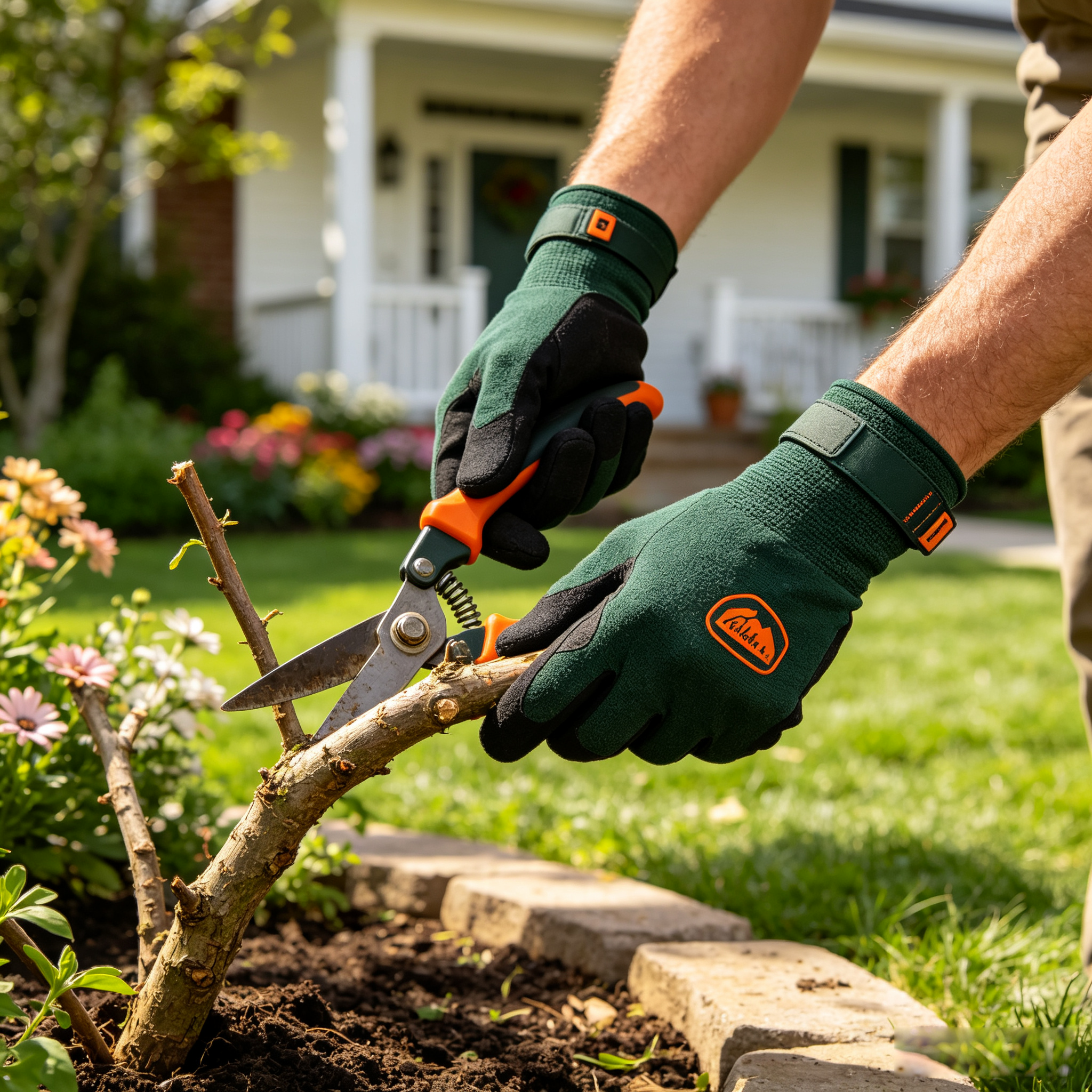 Heavy‑Duty Work Gardening Gloves with Full Accessory Kit