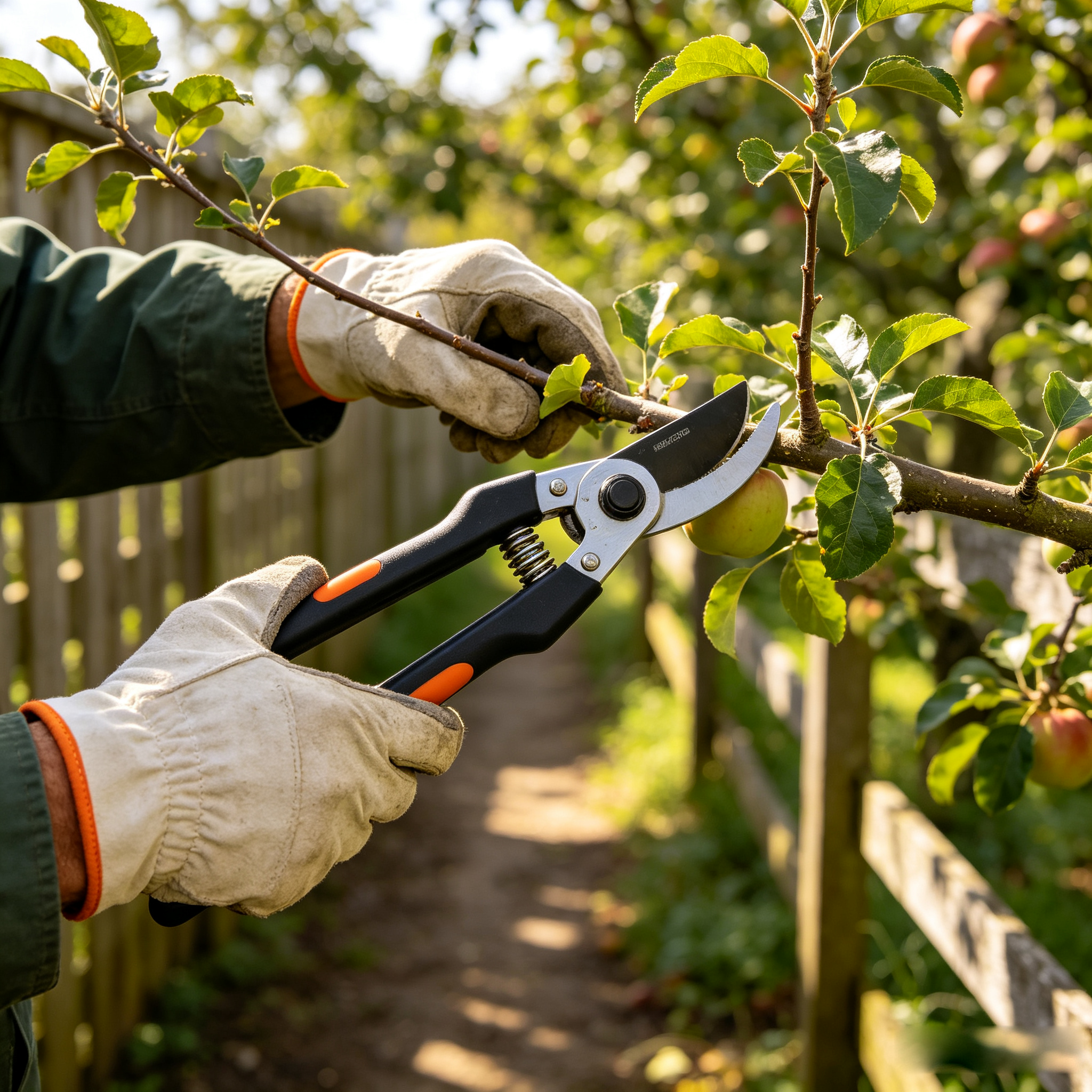 Sharp Bypass Pruning Shears Heavy‑Duty Garden Branch Secateurs