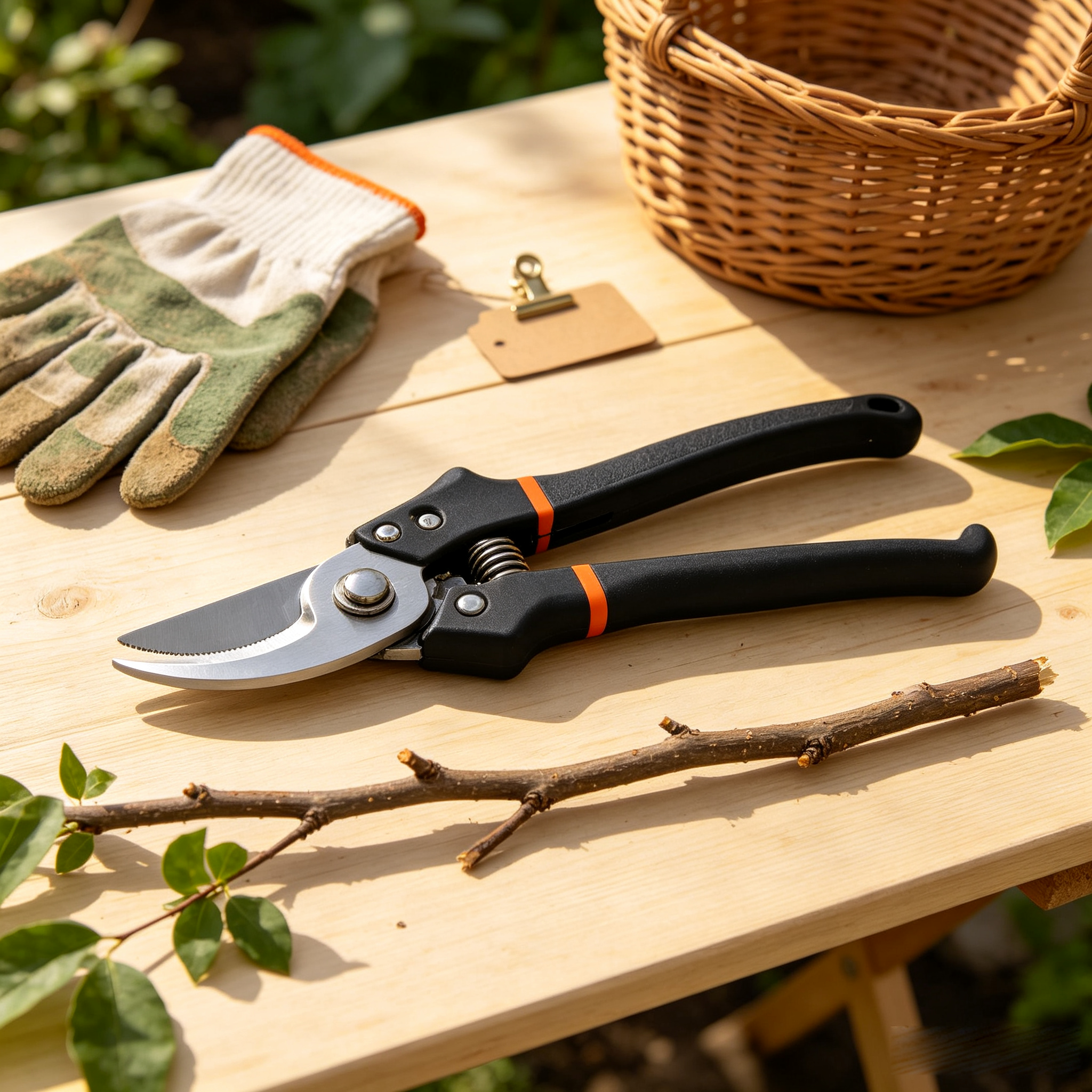 Sharp Bypass Pruning Shears Heavy‑Duty Garden Branch Secateurs