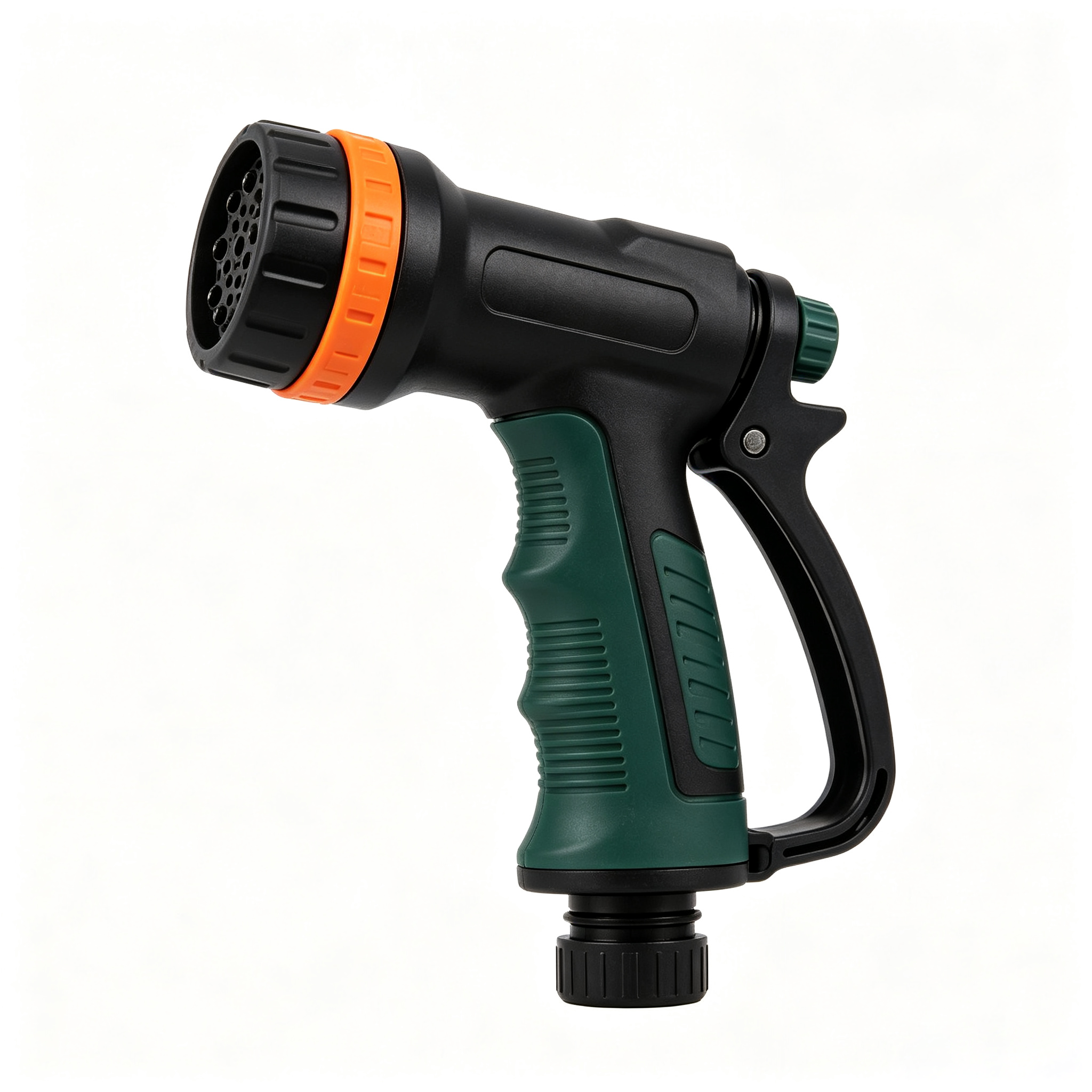 Garden Hose Sprayer Nozzle Gun with Complete Fittings, Multi Spray Patterns