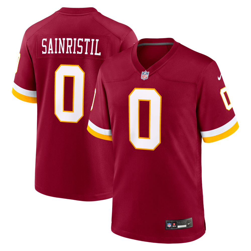 Washington Commanders Burgundy Game Jersey for Men – Mike Sainristil