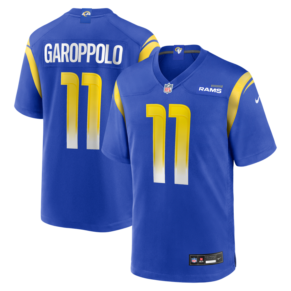 Los Angeles Rams Royal Game Jersey for Men – Jimmy Garoppolo